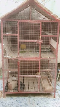 قفص حديد للبيع تفصال سعره (٧٥) ٠٧٧٠٥٥٩٤٩٧٦