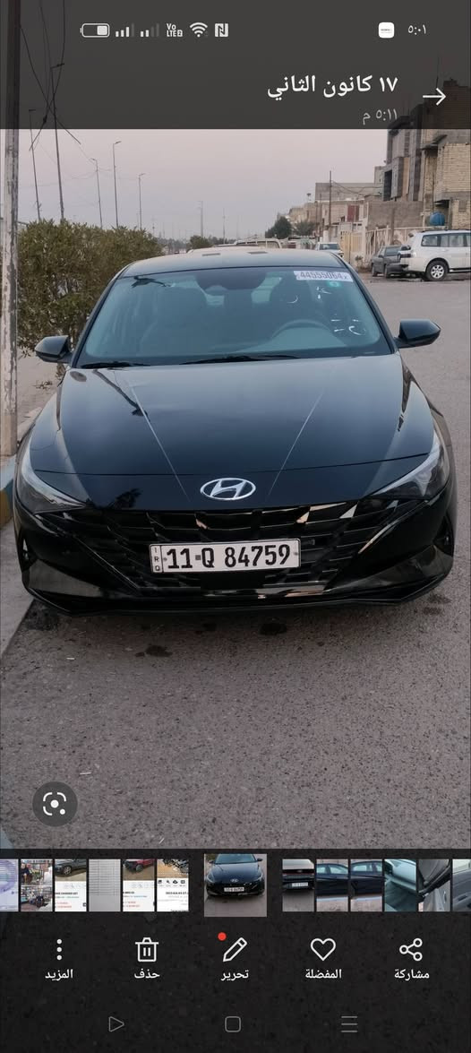 السلام عليكم
للبيع فقط 
النترا هايبرد موديل 2023 فىة sel 
ماشيه 25 الف ميل 
مرقم بغداد باسمي 
السيارة بيه حالوب 
السعر 137 وبيها مجال بسيط للشراي 
***********
