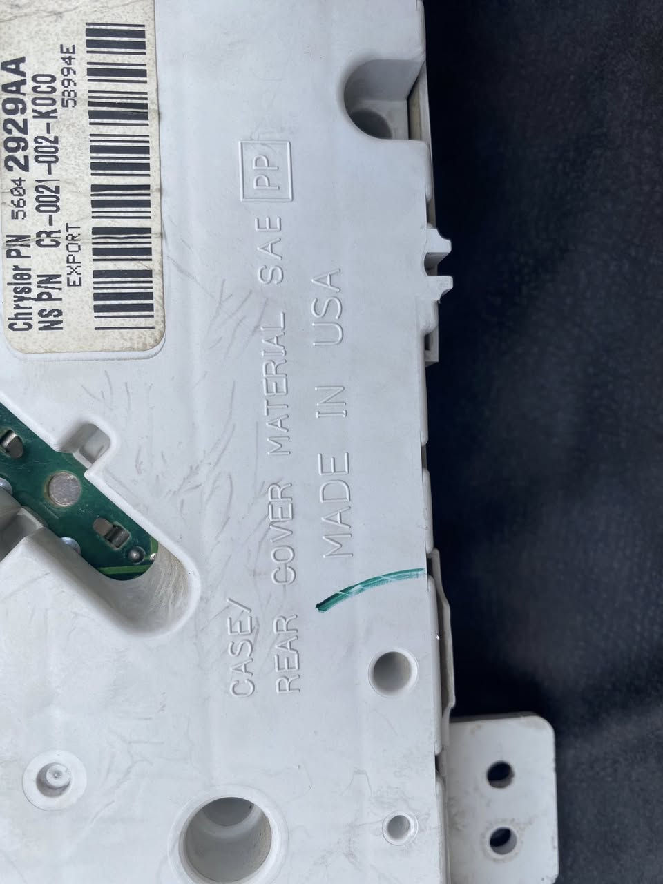 عداد سرعه جيب شيروكي تفصيخ اصلي  كلش نضيفه واضحه بلصوره سعر 80الف رقم:***********
