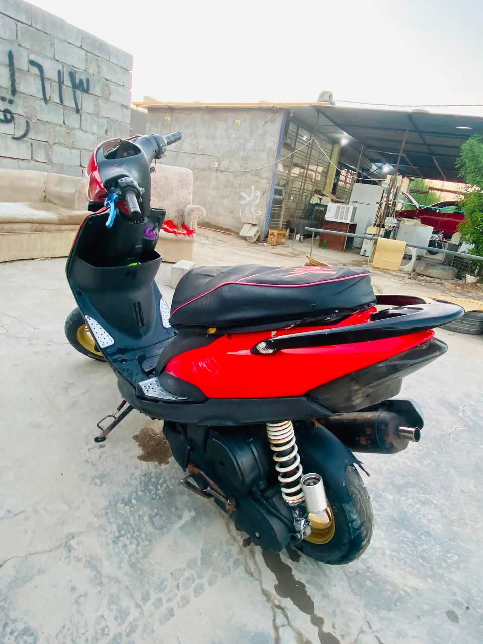 السلام عليكم
دراجه ماكس للبيع بسعر جدا مناسب 
دراجه مثل ما موضحه بل صور نقصه كهربائيات 
سعر 275 وبيه مجال قليل 
***********
