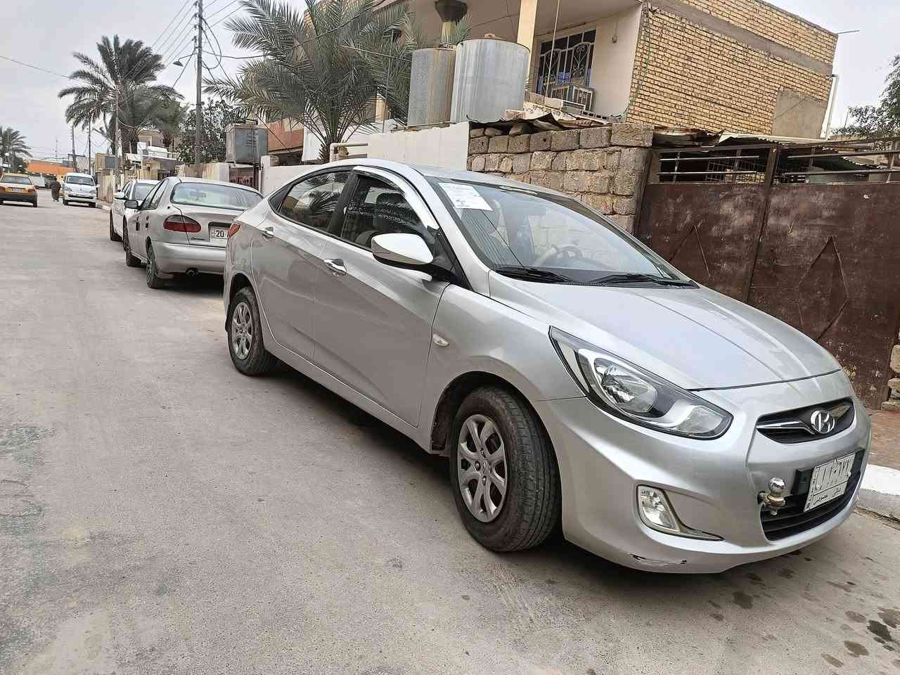 السلام عليكم اكسنت 2011 مكينه 1600 السياره مصبوغه عام السعر75 مكاني ديالى تحويل ثاني  رقمي***********
