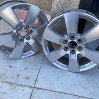 زوج ويل كروم حجم 20 مال ترافرس للبيع السعر 250نظيفات بدون لحيم ولا عوا...