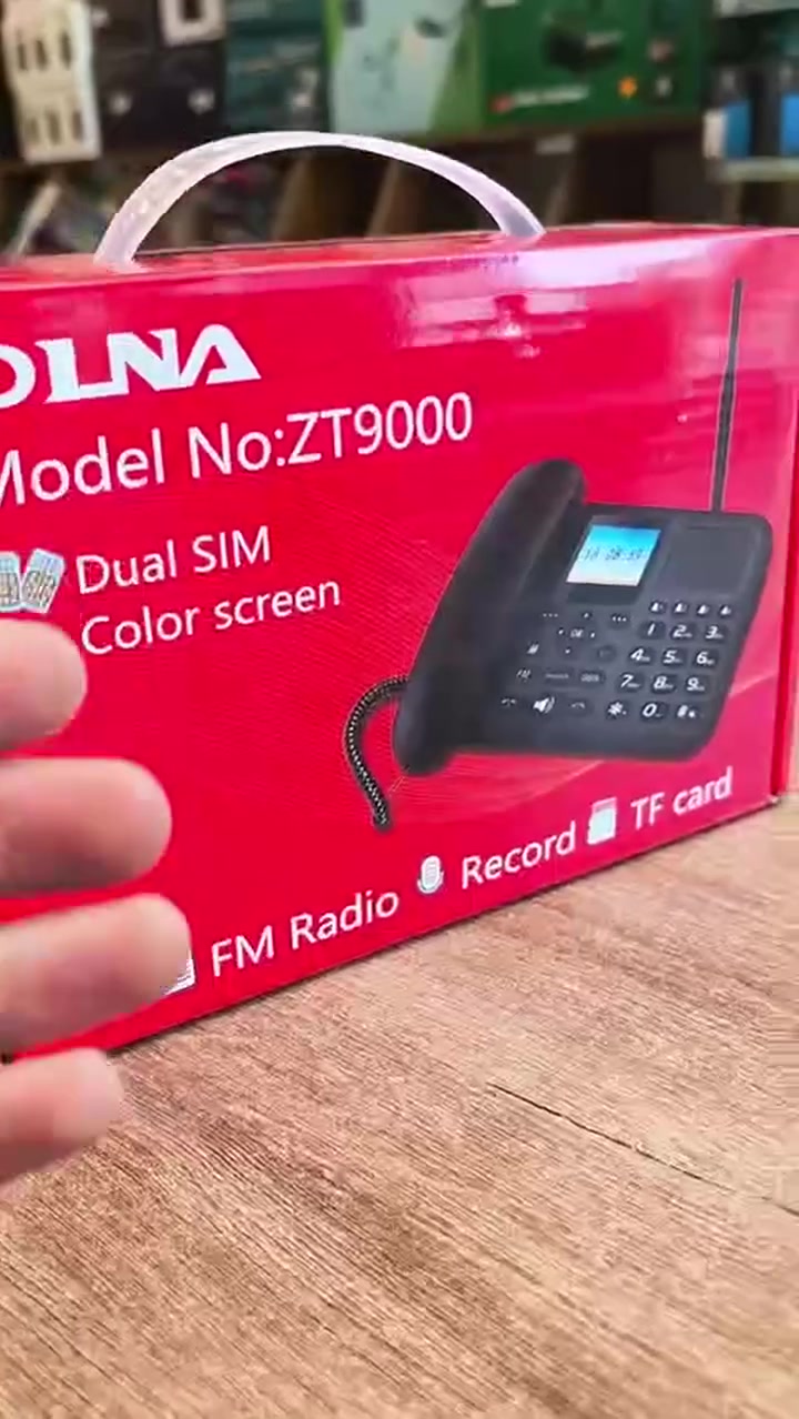 🔥📞 أخيييراً رجعت وتوفرت الوجبة الأكثر طلباً والأكثر مبيعاً 😍🔥
تلفون أرضي حديث مع خاصية التسجيل الصوتي 🎙️☎️
حصرياً لدى #مجمعنا 💯✨

📌 المميزات الجبارة:
✅ دبل سيم كارد 📲
✅ يدعم خطوط (آسياسيل - زين - كورك) 📡
✅ شاشة كبيرة وملونة 🌈
✅ يدعم اللغة العربية والإنكليزية 🗣️
✅ الرد على المكالمات بالسماعة أو السبيكر 🔊📞
✅ إرسال واستقبال رسائل SMS بالعربي والإنكليزي 💬
✅ نظام سهل جداً مثل جهاز Nokia 1100 😍
✅ إعدادات كاملة وسهلة الاستخدام 📋
✅ إشعارات للمكالمات الفائتة والرسائل مع الوقت والتاريخ ⏰
✅ حجب 20 رقم غير مرغوب 🚫
✅ يحتوي على تقويم ومنبهات عدد 6 🗓️⏰
✅ حاسبة + قفل شاشة + إعادة طلب آخر رقم 🔐
✅ راديو FM بصوت واضح جداً 📻🎶
✅ يعمل على الكهرباء مع بطارية تدوم أكثر من أسبوع ستاندباي 🔋⚡

💸 السعر فقط 55 ألف 💸
🚚 والتوصيل مجاني لكل المحافظات 😍🔥

📲 للحجز والاستفسار واتساب:
***********

#تلفون #أجهزة_منزلية #عروض #الكترونيات #تلفون_أرضي
