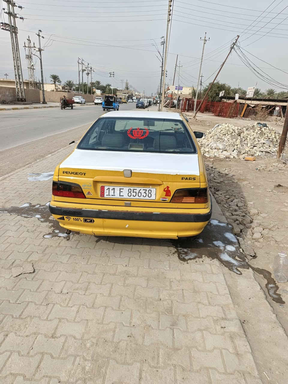 السلام عليكم بيجو بارس موديل ١٣صفره سيارة جاهزه من كلشي رقم بغداد دوالي مصفرة هئية وغرامات سنويه ل ٢٨ تريد تحويل تريد وكاله محرك جديد قبل اقل الشهر شديته جديد كير ومحرك جديد تخم تاير جديد تدفئة وتبريد ثلج سيارة جاهزه مابيه اي نقص ترايك البصرة مكفوله من الضربه والصبغ والخياس صدر خلفي أمامي جديد ماتصرف عليه الف السعر ٣٦ وبيه مجال بسيط بيع او مراوس حسب القناعه المكان واسط الصويرة ***********
