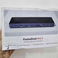 قاعدة iVANKY FusionDock • ٣ شاشات 4K@60Hz • شحن لابتوب 100W