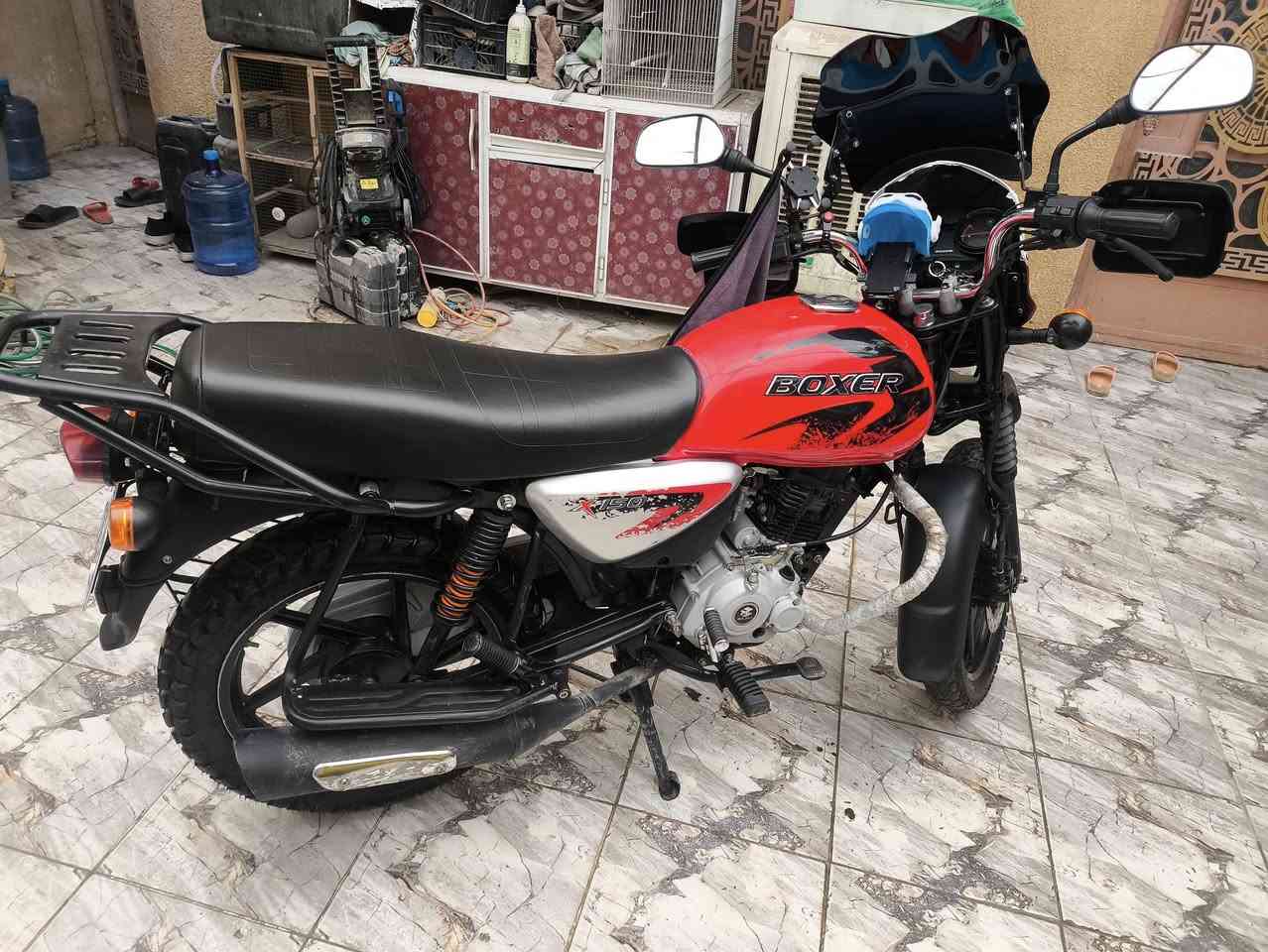 للبيع بوكسر 22 نازله شهر12شكل 23دراجه نضيفه انضف من الصور الدرجه ويه التجهيزات كامله والصندوك هوه والجادر هديه مرقمه انكليزي مشروع وطني لوحات ثنين
الرقم:***********
مكاني بغداد الغزاليه
