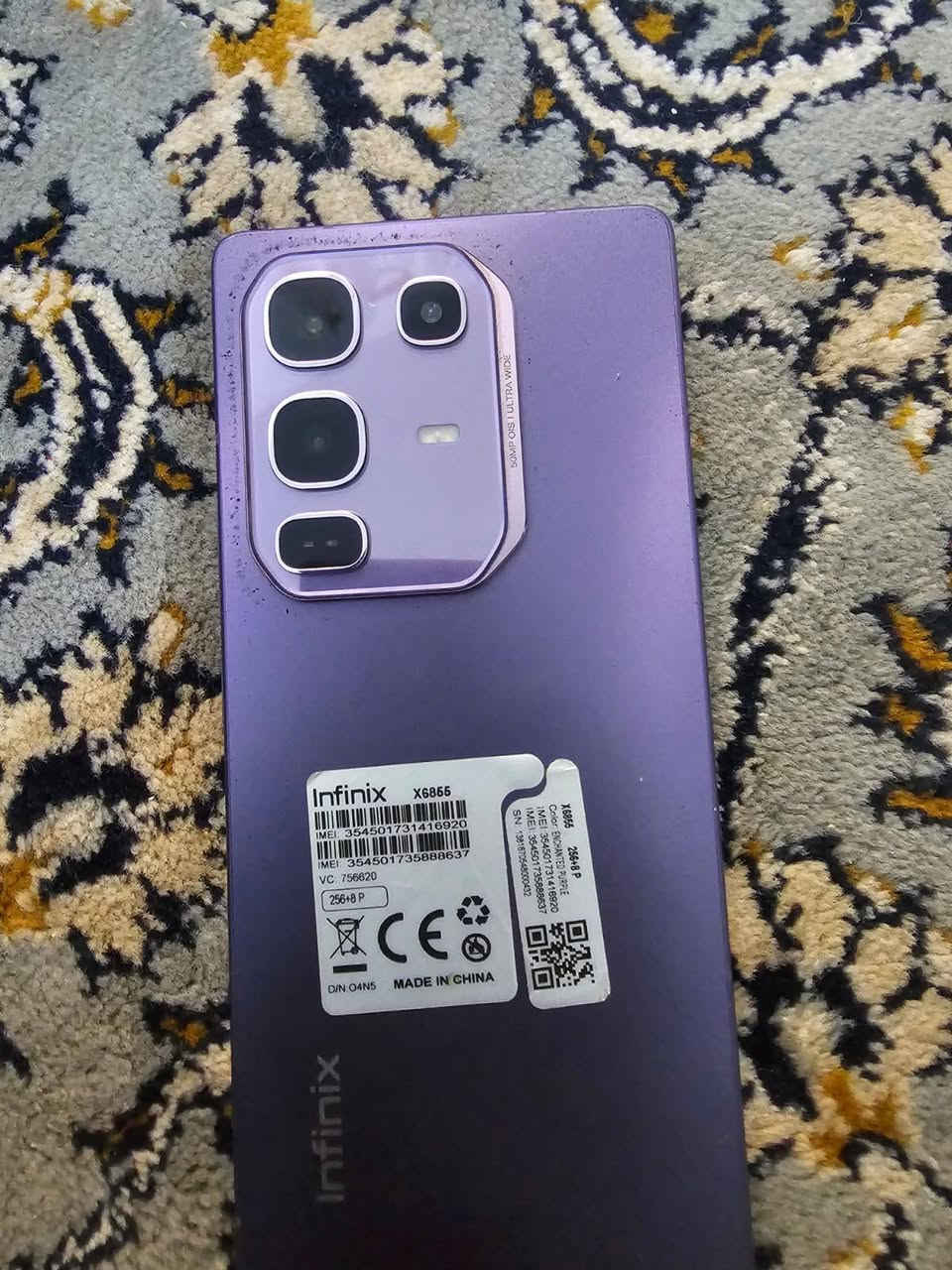 سلام عليكم جهاز Infinix NOTE 50 Proغني عن التعريف جهاز فول مواصفات يدعم 60فريم يطيك سلاسه 90فريم جهاز مراوس شعدك نزل بي فطر بل شاشه مابي اي تاثير كل شي موضح بل صور جهاز يجي ويا شاحنه 45واط


**إذا كنت صاحب هذا الإعلان وتريد حذفه لأي سبب، رجاءا أرسل رسالة إلى الدعم الفني**