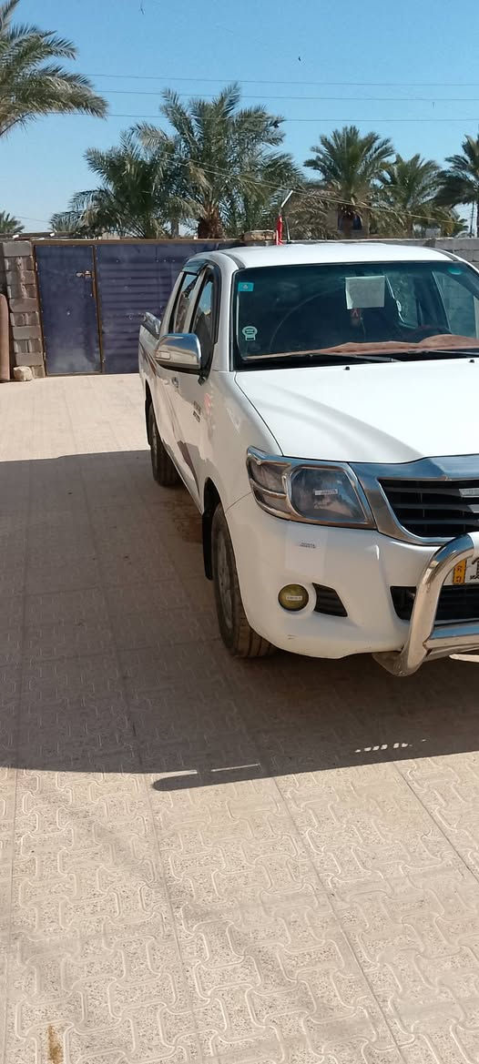 سلام عليكم من رخصت الادمن المحترم للبيع فقط هايلوكس موديل 2014 اصل  رقم وسنويه بسمي تحويل ثاني يوم تخم تاير حداده جديده كير ومحرك كفاله برغي مامفتوح بيه سياره مكفوله كفاله عامه سعر 190 بيه مجال حك جيه 
مكلف بنشر  تواصل *********** مكان سياره ناصريه شطره
