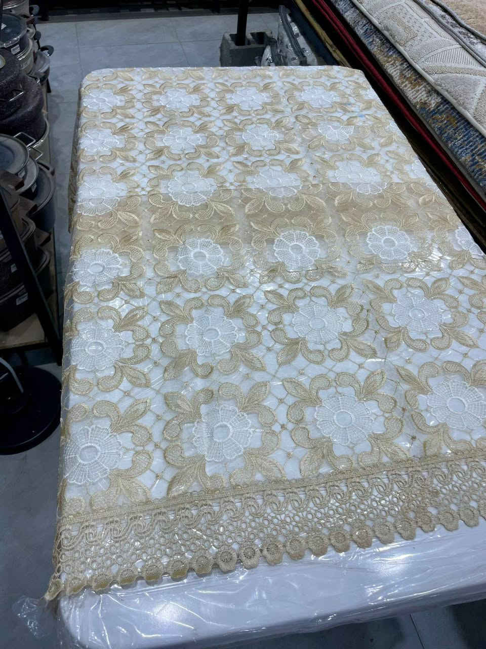 مفارش ميز موديلات متنوعه
القياسات والاسعار مرفقة أسفل الصور 
توصيل داخل خانقين /٢،٠٠٠  الف 
توصيل داخل ديالى / ٣،٠٠٠  آلاف 
توصيل بغداد والمحافظات / ٥،٠٠٠  الاف
للاستفسار مراسلة الصفحة أو الاتصال على الرقم   / ***********
العنوان / خانقين - دارة كونارة
