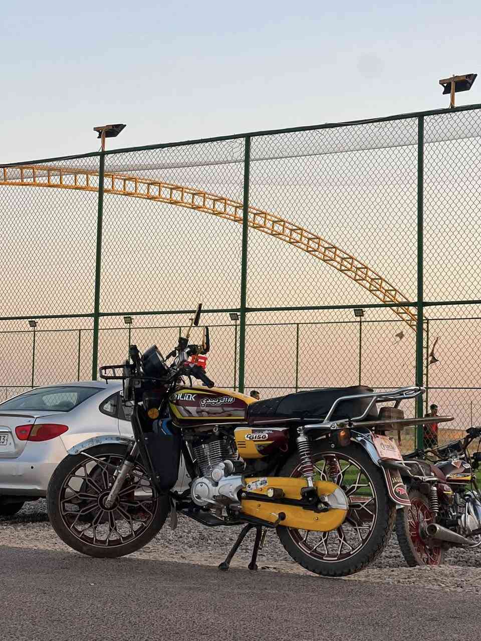 السلام عليكم  دراجه سفيان موديل 2024 محرك 150شرط ماضروب صبانه مكاني تكريت الناعمه الاتصال ***********
