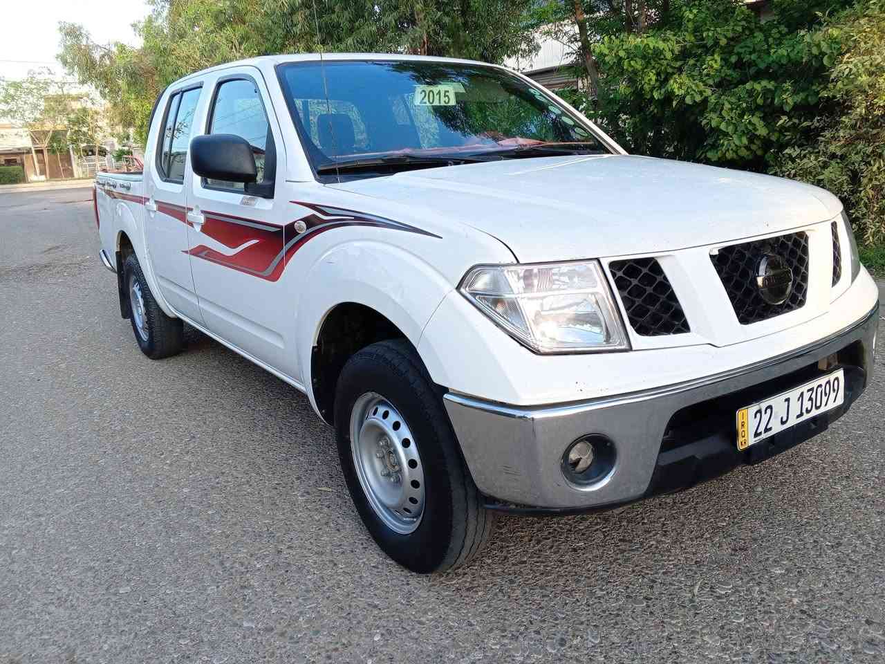 Nissan Navara
***********✨  93$
2015
. 2.5
گـاز  
نيسان نفارا 
گير عادي
فور ويل 
الصبغ طرف السكن بين الباب ولبودي بي شبرين صبغ 
والباب البودي تعديل بارد 
سنويه منتهي من 2024
تبريد شغال 
الشراي يخابر 
***********
الشراي يخابر 📍
