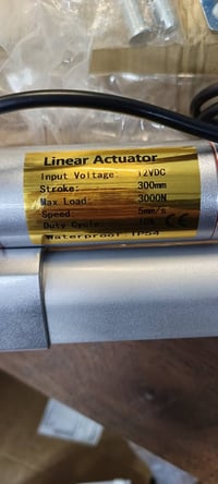 رافعة هيدروليكية ١٢فولت • ٣٠٠ ملم • ٣٠٠٠ نيوتن