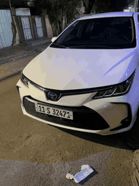 كورلا هايبرد موديل 22 سيارة باب اول الوجبة الاولة عله ايدي سعره 140 ورقه ماشيه 30 الف سياره مكفوله فقط بارد قليل بالباب الخلفي ***********
