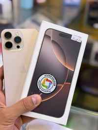 ايفون 16 برو ماكس ضمان ماستر وكاله اصلي ذاكرة 256 بطاريه 95 نضافه حاله...