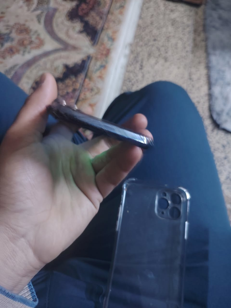 ١١ برو فقط مو ماكس
ذاكرة ٢٥٦
بطارية ٨٤ بلادية
مبدل شاشة اصلية بيهة طبع ازرك موضح بلفيديو حتة ميبين لة تركز طبع ازرك كلش صغير ميبين ابد ومماثر
فيس ايدي شغال
نظافة بصور
كلة شغال و واحد علة واحد
مكاني بغداد الدورة
رقمي ***********
سعرة ٢٦٥ بي مجال
