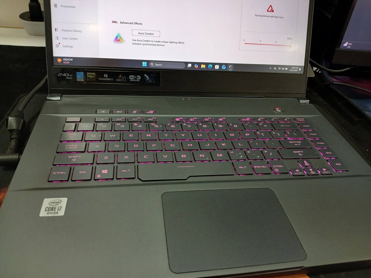 السلام عليكم
لابتوب اسوس روج بخلل بسيط يكون قاعده الي يكعد الباتري مشلوعه ابيع على وضعها السعر ٧٥٠ الف وبيها مجال بسيط العنوان بغداد للاتصال *********** واتساب يكون الرد اسرع 
الموصفات 
Ram 16 3200 
M.2 250 
Cup i7 10 H
Vga RTX 2070 8g يعتبر سوبر 
Lcd 1080 240 h
