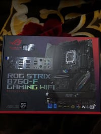 مذربورد • b760 • rog strix-f • ddr5 • wifi 6 • لوحة ام • مذربورد ابيض ...