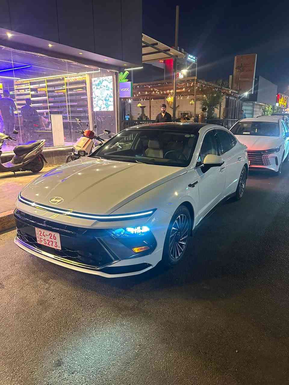 سوناتا 2024 وارد امريكي دخول جديد فول مواصفات لمتد هايبرد شنو الي ابالك مواصفات بيه للتواصل ***********
