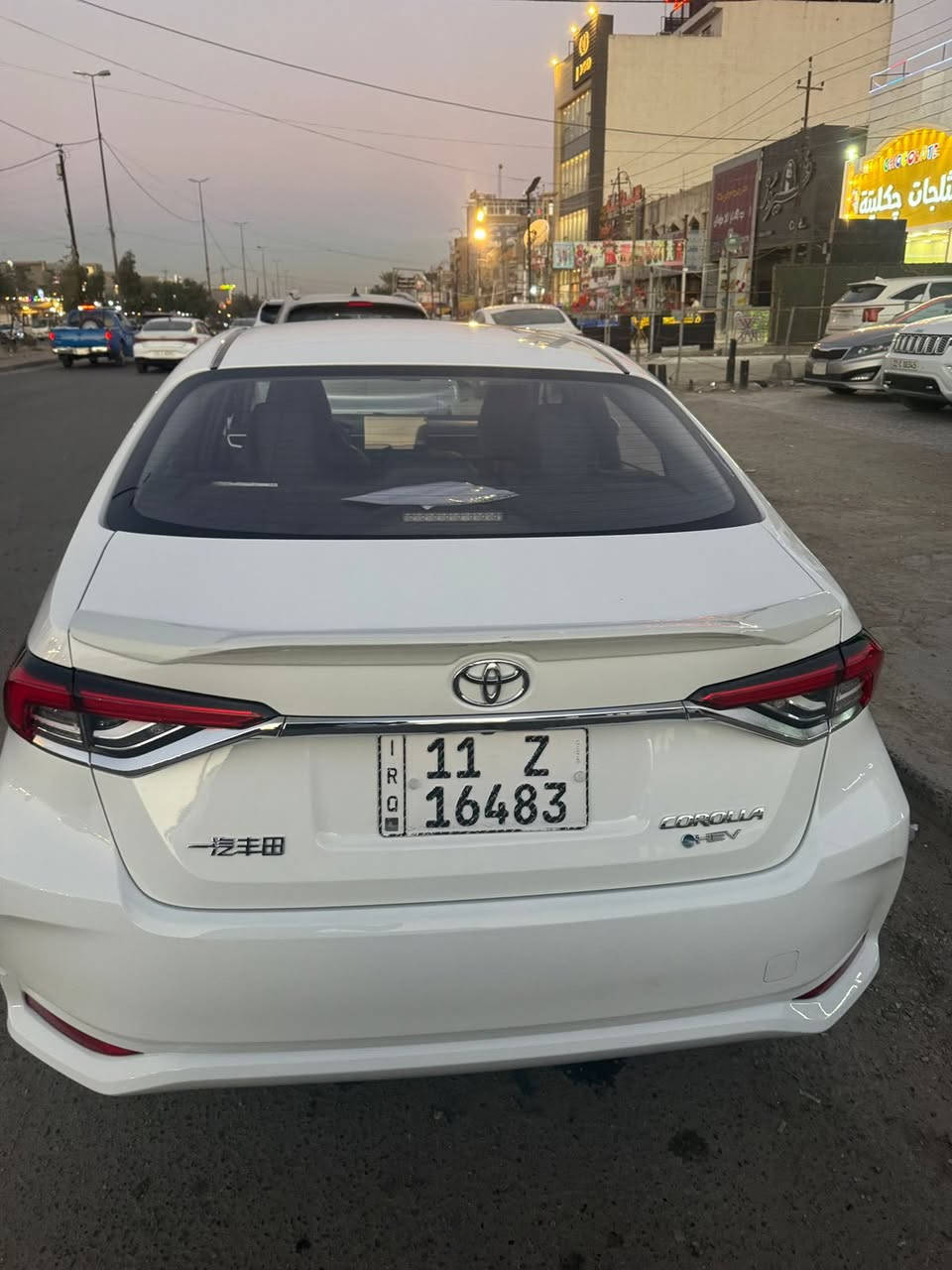 السلام عليكم كورلا للبيع
موديل ٢٥ كفالة عامة ماعدة شخط بلجاملغ الامامي شي كلش بسيط 

ماشية ١٢ الف 

للاستفسار *********** 

مكان السيارة بغداد البياع
