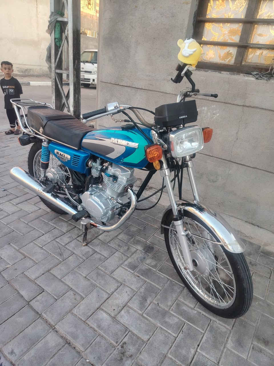 سلام عليكم دراجه نامه البلاد شلامجه كفاله الدراجه عينه ولايت مكاني الحيانيه دور الشرطه السعر 550 وبيها مجال لشراي رقم الهاتف ***********
