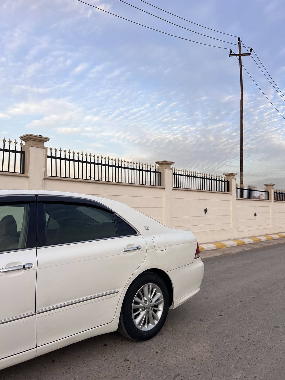 يا الله السلام عليكم تيوتا كراون شاهينه  كفاله عامه من الكص والأصوليات رقم صلاح الدين دولي تحويل ثاني يوم شاصي 80 دكمتين داخل بيجي  تخم تاير جديد السياره حلوه مال جناي
للاستفسار 

‭٠٧٨٠ ١٥٦ ٠٣٩٢‬
