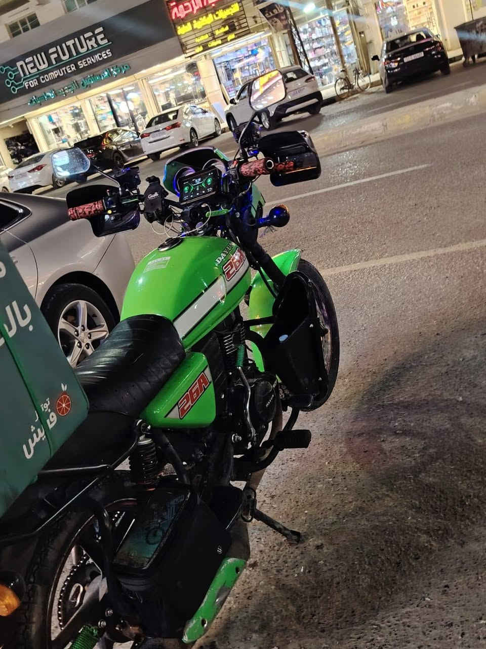 سلام عليكم دراجه للبيع  لون اخضر مديل 2023 الدراجه مناقصه شي كلشي جديد وشغال  والمديل هوه يحجي غني عن التعريف  كهربائيات شغاله من التاير لتاير شغال السعر مليونين و 250 وبيها مجال لطيبين ♥
والي يحب يستفسر اكثر هاذا رقمي ***********
