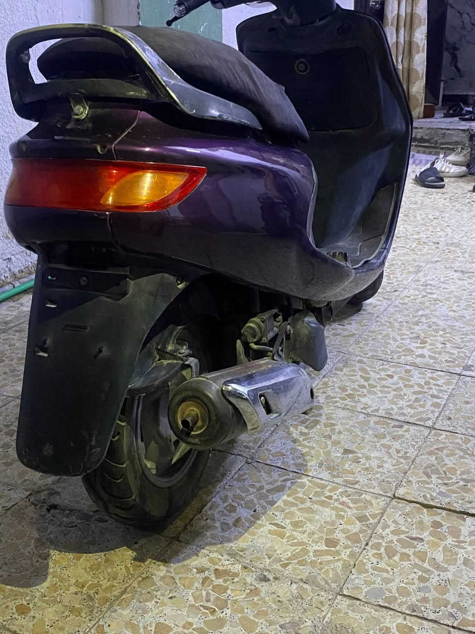 فراشة فحل ما مفتوحة
كلشي شغال السلف والكهربائيات 
الدراجة نضيفة ما تتعبك 
عوزها فقط جگ نص ودگمة السلف 
فقط

السعر 450 

مكاني النجف حي العسكري (مدارس)

واتساب: ***********
