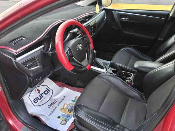 كورلا موديل 2016 للبيع
وارد امريكي حادثها الجاملغ الايسر الامامي
وبالعراق الجاملغ الايمن الامامي
الرقم سليمانيه سنويه بأسمي
السونار مرفق بالمنشور
محرك 2000 دوش
مصبوغه عام  للجماليه
كير ومكينه كلش نظيفات 
الصدر جيد
تايرات جدد
تحكم ستيرن 
اشاير بالمري
مسجل شاشه 
الكشنات والارضيه جلد 
السعر 105
مكاني بغداد الاعظميه
للاستفسار ***********
