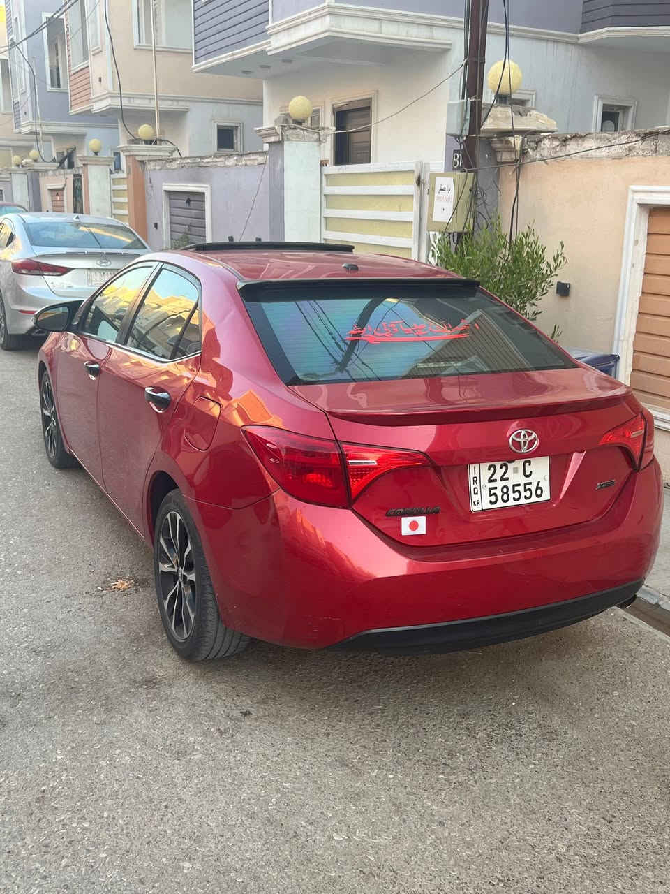 كورلا 2018XSE
وارد امريكي 
فول مواصفات 
ضرر بسيط جداً موضوح بسونار 
سنويه بسمي شرط التحويل 
عنواني ديالى بعقوبه 
السعر 140وبيها مجال 
الهاتف/***********

