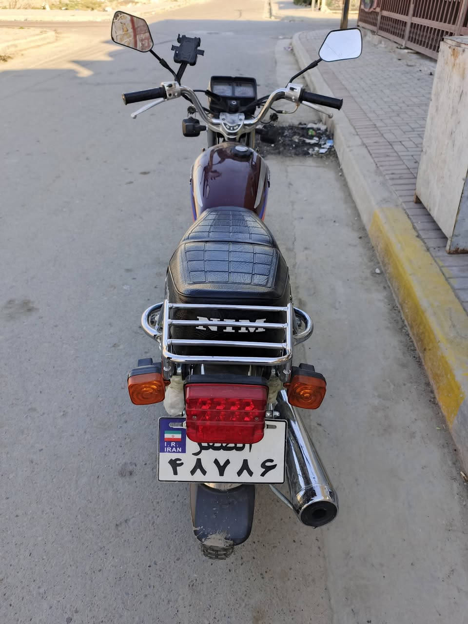 سلام عليكم دراجه للبيع ايرانيه نامه موديل2025 جديده كفاله عامه من الزلغ اوراق كامله شراي *********** مكان بغداد الحسينيه مال راشديه
