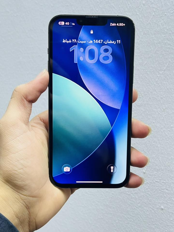 سلام عليكم
ايفون 13 برو ماكس للبيع او مراوس ويا ايفون فقط 
ذاكره 128 
بطاريه 78‎%‎
تك سيم +‎شريحه التكرونيه 
نضافه فوللل 100‎%‎
لون زيتوني 
ملاحضه:الجهاز مستبدل شاشه فقط  اصليه ولباقي شغال مابي اي خلل
فيس ايدي شغال 
السعرب 480 وبي مجال بسيط 
رقمي ***********بي واتساب ومتواجد خاص ب اي وقت
مكاني موصل حي عدن
