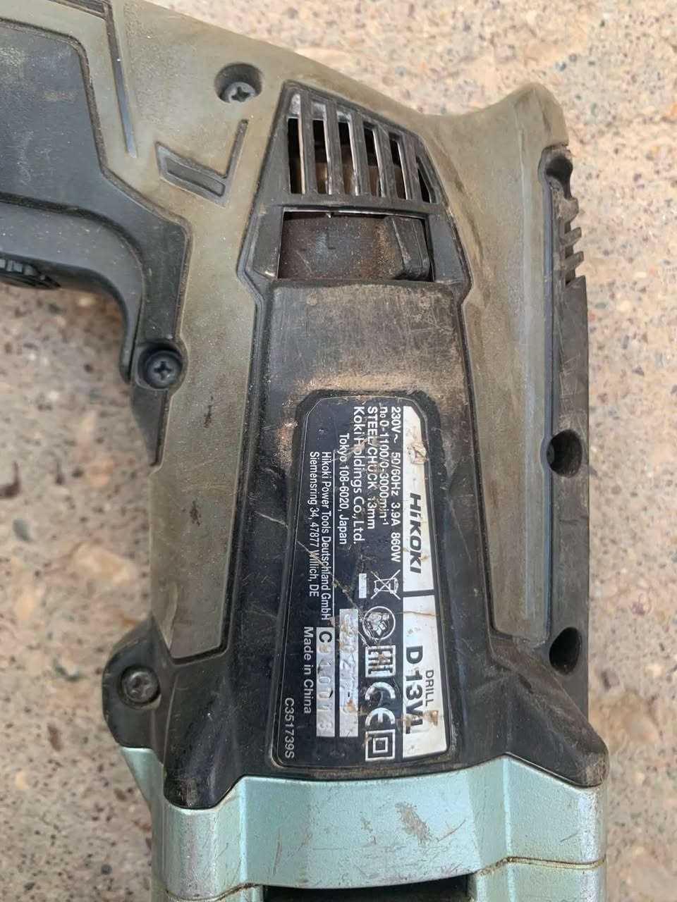 للبيع دريل مطرقي HIKOKI DV21V أصلي
للتواصل عالخاص او الواتساب ***********
