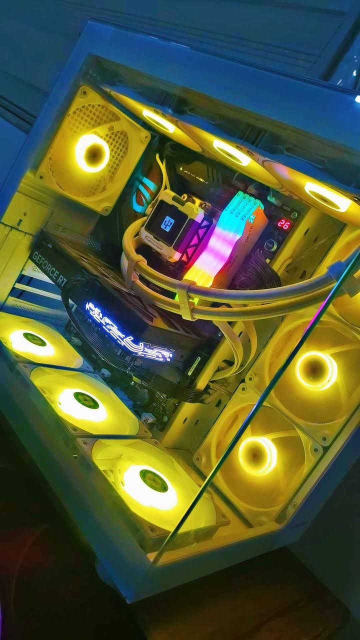 CPU   : Intel(R) Core(TM) i7 -14700 KF  (20 core) (28 Thread)
MB     : ROG STRIX Z790 - E GAMING WIFI
GPU   : Galax NVIDIA GeForce RTX 5060 Ti 16GB
Ram   : 64GB (4 x16) DELTA T.FORCE DDR5 RGB (6000)mhz
SSD1  : SAMSUNG MZVL2512HDJD-00BLL (512GB) NVMe M.2 (6000)Mhz
SSD2 : PNY CS3030 (1TB) NVMe (3600mhz)
PSU   : Thermaltake toughpower Series GT 850 W  ATX 3.1 PSU 80 PLUS Gold
Cooler : THERMALRIGHT Frozen Warframe 360mm ARGB Liquid Cooler 3 fan  SCREEN
Case    : COUGAR Gaming 385KA10.0001 Computer case Midi Tower white 10 fan 

Nrx : $1800 

*********** أربيل, العراق
