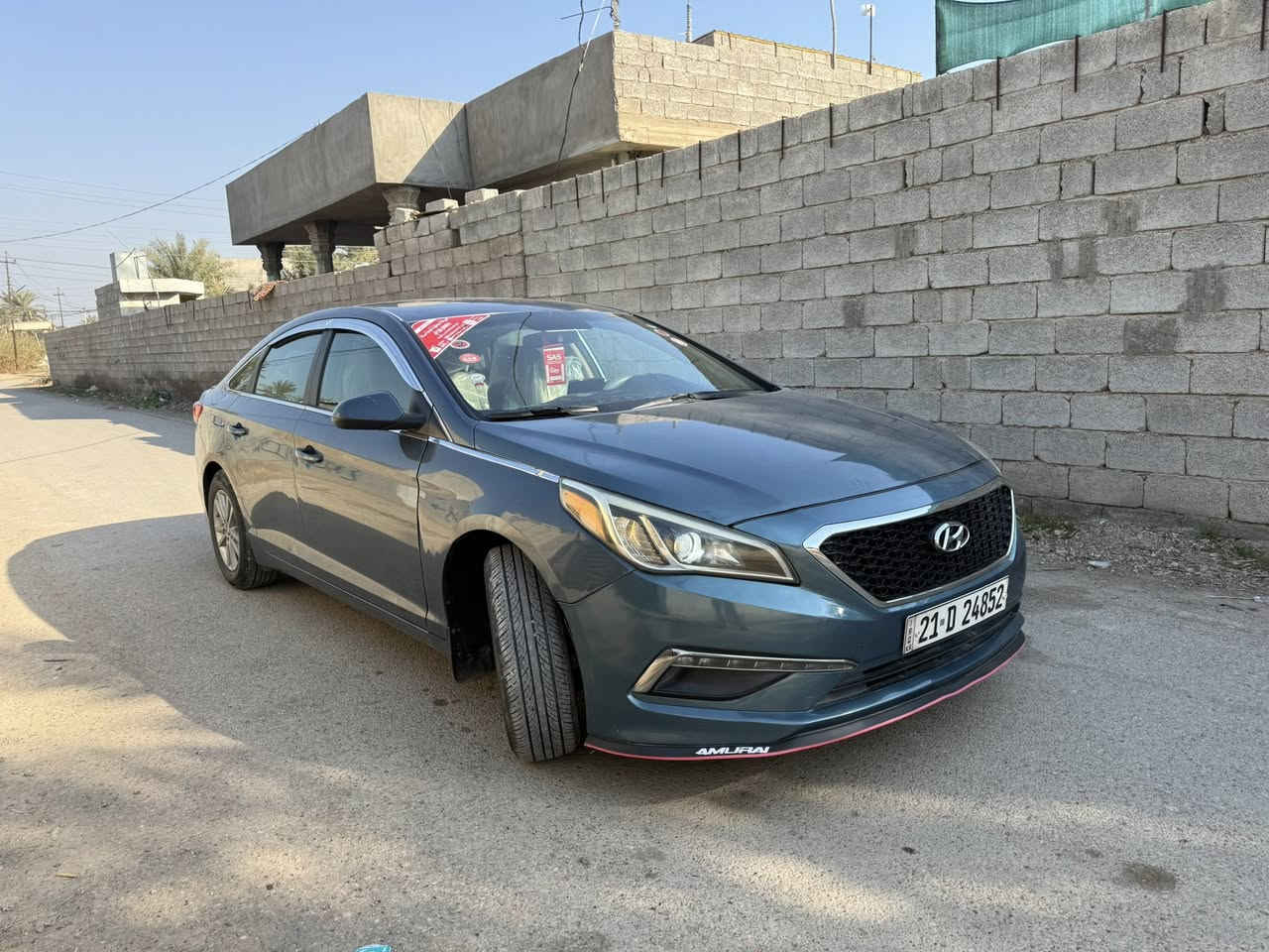 يالله سوناتا 2015 سياره جديده سعرها 109 قفل بدون عمله سعرها بلاش بيها قطعه وحده صبغ فقط بنيد بدون دواخل ابد وبيها شبر بالتكمه صبغ بشرط كير محرك صدر تخم تاير سياره جاهزه للاخير وجديده مال جناي رقم سلمانيه تحول ممباشر بالعافيه ع ياخذها بلا والله 
العنوان ديالى كنعان الشارع الرئيسي 
***********
يالله
