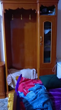 غرفة نوم خشب للبيع ✨ غرفة نوم خشب ثقيل وأصلي شغل مرتب ونظيف وما بيها ش...