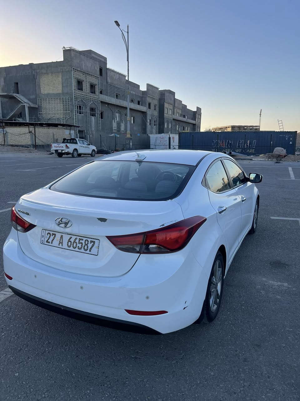 السلام عليكم النتره موديل 2016 وارد امريكي
ضربتها البنيد وربع الجاملغ الايمن بيها صبغ بالجنطه بدون ضرر مكان السياره كربلاء السعر 110 وبيها مجال ***********
