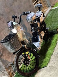 بايسكل شحن للبيع نيضف بطاريات جدد شغال كلشي ما عايزه سعر٢٢٥ للاستفسار ...