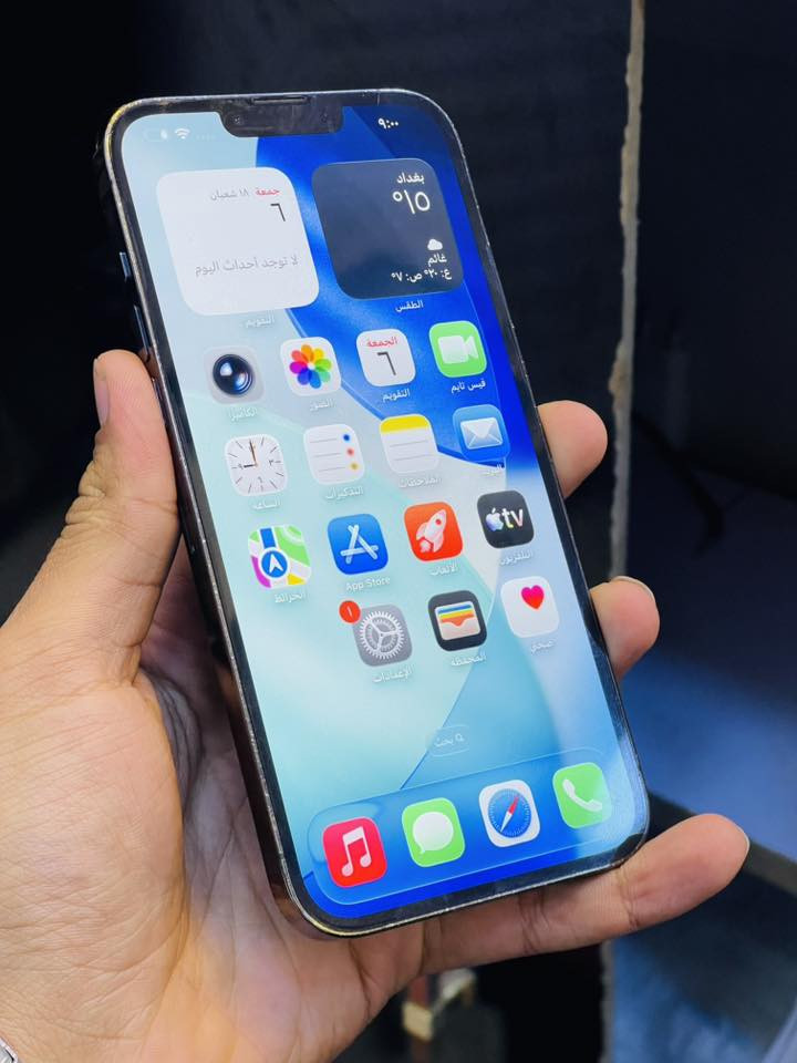 السلام عليكم
13 برو ماكس 
ذ 256
بطاريه 82
جهاز كله بلادي
كله شغال
السعر 625 قفل 
مكاني غزاليه


**إذا كنت صاحب هذا الإعلان وتريد حذفه لأي سبب، رجاءا أرسل رسالة إلى الدعم الفني**