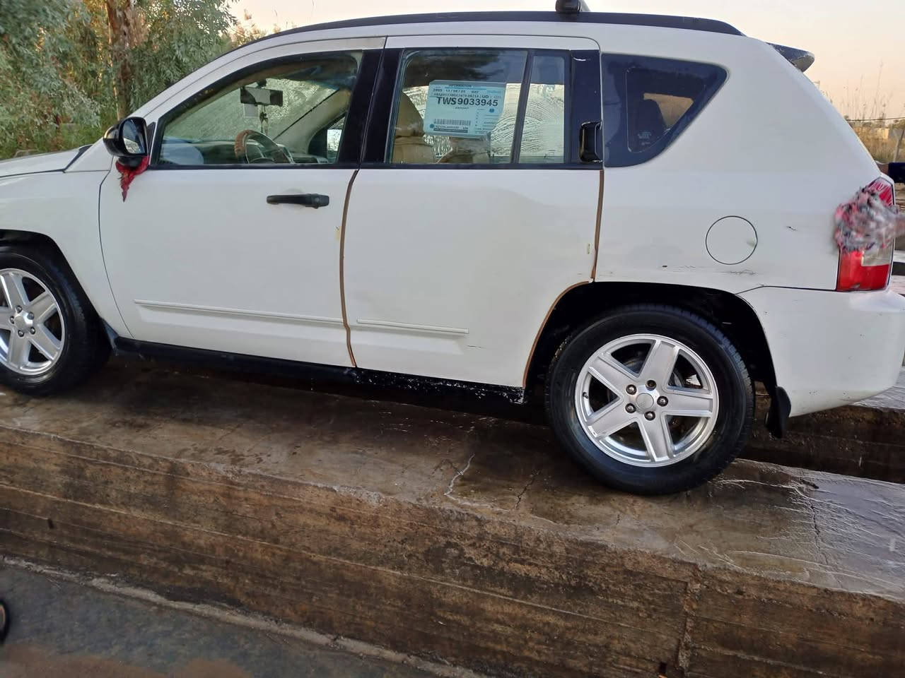 جيب كومباس موديل 2008
رقم بغداد صدامي مالكها موجود يداورلك ثاني يوم 
اتعهدلك بلمداور 
رقم بغداد 
لون ابيض 
شاشه 
كير محرك كفاله عامه بعدهن بلظمان 
السياره تطلع ثالث البعض يكول عقل او عطل كهربائي ابيعها على وضعها وحاليا موجوده بابل ناحية الشوملي متواجد علفيس 
وياها عقل وقاعدة فيوزات وفيشة كير حاويه 
تخم تاير


**إذا كنت صاحب هذا الإعلان وتريد حذفه لأي سبب، رجاءا أرسل رسالة إلى الدعم الفني**