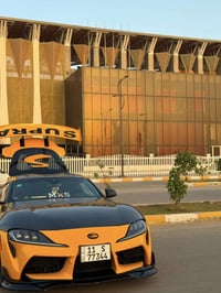 سوبرا GR 2022 6 سلندر تيربو ماشيه 17 ضررها بونيت فقط بدون دواخل، لغد ش...