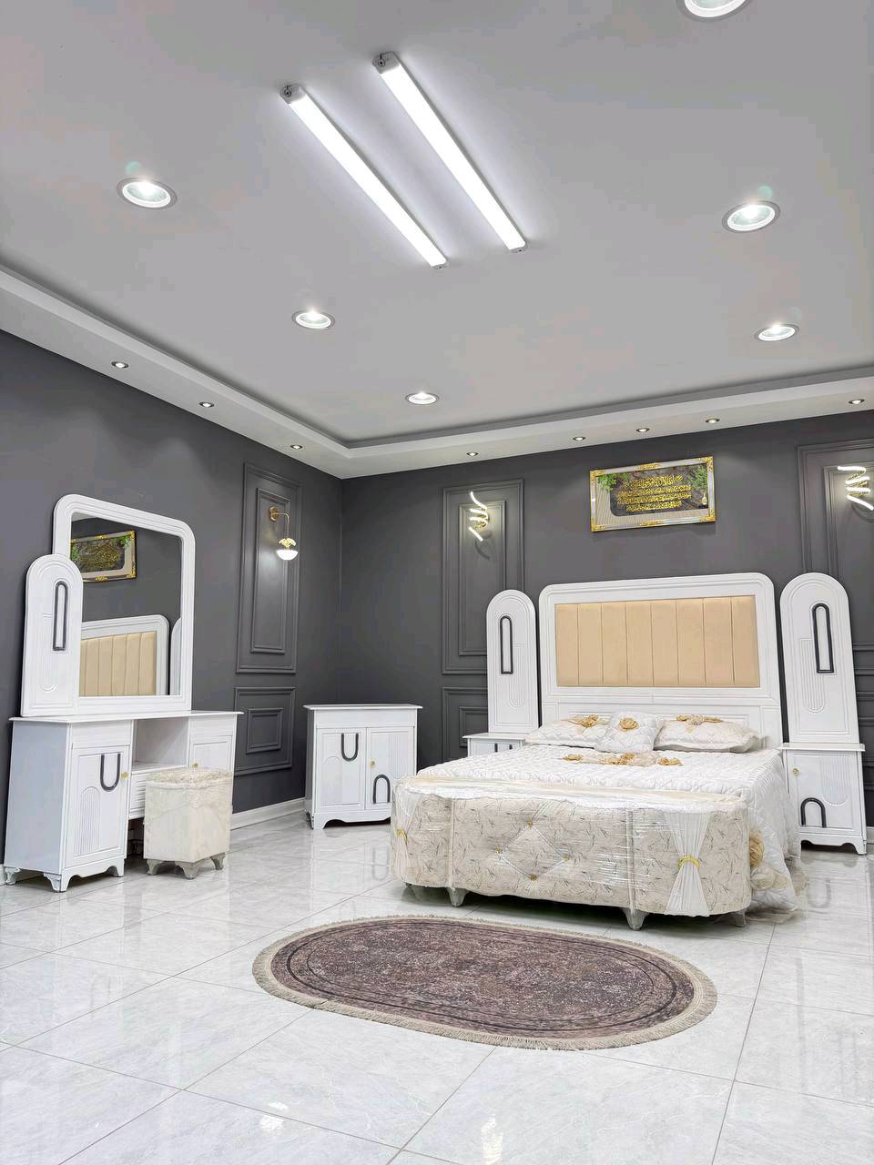 السعر // مليون و100

🔅تفاصيل الغرفة المرمري  ....

 خارج ٤ملم ام دي اف 🔺
وداخل صاج ٣ملم 
صبغ حراري  درجة اولى 


عدد القطع  ٧ قطع 😍
🔺1 //جرباية  قياس  ١٦٠ × ٢٠٠ 
🔺//ميز جانبي ايسر قياس ٥٠
🔺2// وميز  جانبي  قياس ٥٠
🔺3// زاوية ارتفاع مترين عرض ٨٠
🔺4// وميز بلازمه  
🔺5//وميز مراية ارتفاع مترين عرض ١٢٠
🔺6// وكنتور ٦ باب  ارتفاع مترين و١٥ طول ٣ متر و١٥

القطعه الثامنة حسب الطلب شازلون
سعرها ٥٠ الف ❤️

(توصيل مجاني مركز بغداد )
التوصيل يشمل الشد مجاني 🔥
(اطراف ٥٠)
باقي المحافضات حسب البعد
توصيل الجميع محافظات العراق 

الاحجز والاستفسار راسلو الصفحه