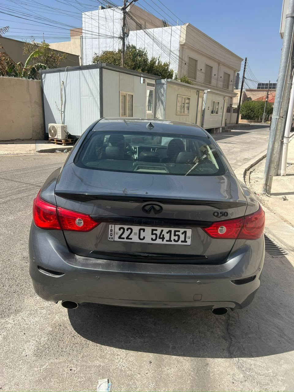 للبيع فقط 
انفنتي فئة Q50 🚀 

V6 Twin Turbo 3.0 🚀 

اللون نفتي

موديل 2017

كير ومكينه مكفولات و السيارة صاروخ ومعروفة قوتها 🚀 

الداخل نضيف جداً ومابي شي مو شغال  الحمد لله
السيارة مابيها نقص ولا برغي ، صدر نضيف و تايراتها كذلك
التبريد شغال ثلج ومابي نقص 

المواصفات

لايتات زينون 
اشارات بالمريات
جامات اوتو كلهن 
فتح الباب عن طريق  التلامس ( دون الحاجة الى فتحها من البصمة ) 
سماعات بوس
الكشنات جلد كلها بلاد
الكشنات الأمامية كهرباء بمختلف الوضعيات
شاشتين كبار داخليات
٥ وضعيات قيادة ( ثلجي ، جبلي ، سبورت ، شخصي ، نورمال ) 
ماوس للتحكم بأعدادات الشاشة
اتصال و استلام اتصالات عن طريق الشاشة
تحكم ستيرن كامل جهتين
سرعة من شاشة سيارة يتبين 
مثبت سرعة 

الصبغ جاملغ مال سايق و البونيد صبغ
باب الخلف مال سايق بارد 
باب سايق شوييه بيه بارد
هزة جديد  ٢٠٢٦ شهر ٨

سعر ١٢،٦٠٠ دولار أمريكي بيهه مجال بسيط 

   *********** call & what'sup 
0783 4817579  what'sup
