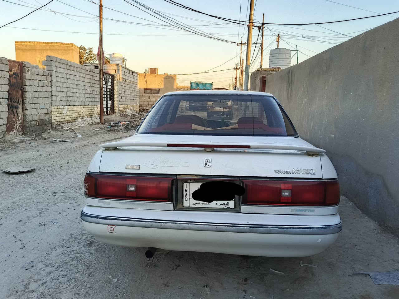 السلام عليكم
سيارة مارك موديل 91 السنوية لـ29 مشروع وطني المالك الناصرية الشطرة رقم بصرة مداور مشروط المكان المثنى قضاء الخضر گير حدادية محرك نضيف السعر 40 وبيها مجال قليل 
الاتصال على الرقم ( ***********) او مراسلة الصفحة
