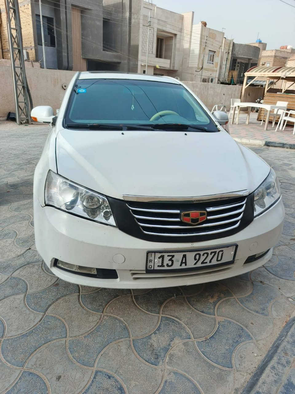 السلام عليكم
جيلي امكراند c7 2013
‏مكينه كير تبريد منضومه جديده 
‏كهربائيات كله شغاله 
‏بيه رشات صبغ مكفوله من الضربه 
‏سياره جاهزه سنويه ل 2034 رقم 
‏انكليزي الجديد بسمي مداور ثاني يوم 
‏السعر ٤٨ $
‏هاتف . ‪***********‬
ناصريه مركز
