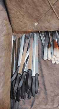 يالله سلام عليكم اخوان شلعه مال مطبخ سعرها ب55 معا توصيل بيهن تقريبن ب...