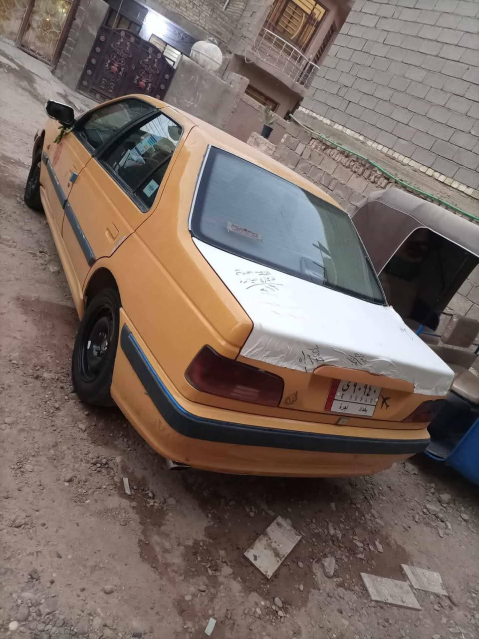 بيجو بارس موديل 2013 باسمي مصفرة هيئة ونقابة محرك نظيف رقم بغداد السعر 38 وبيه مجال قليل الاتصال على الرقم ***********
