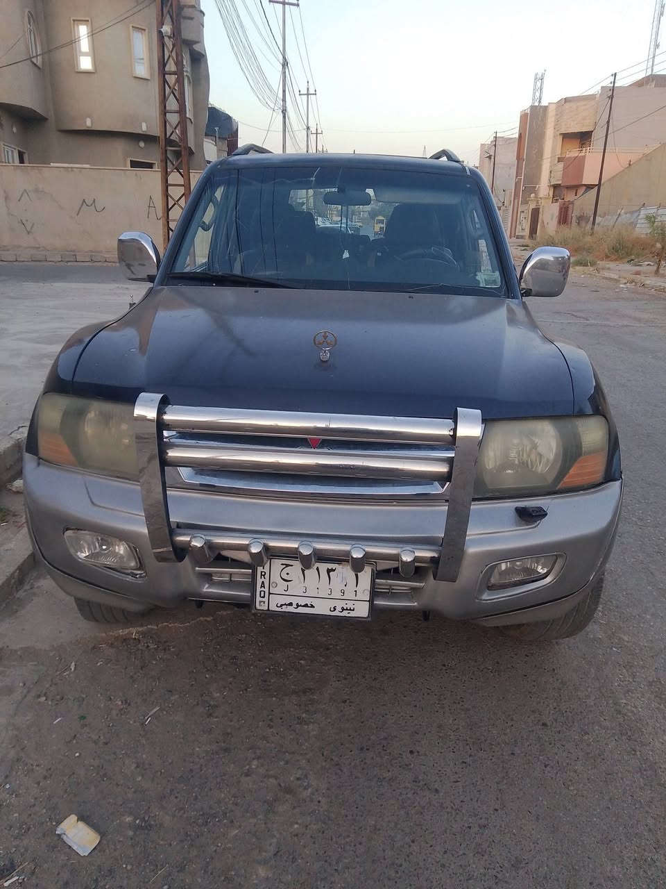 باجيرو  متسبوشي ٢٠٠٢ رقم نينوى
السيارة باسمي والتحويل ثاني يوم
بيها صبغ جمالية وطخات بسيطة
محرك كازوايل ستاركس
طخم تايرات نظيفة
السعر ٧٠. ورقة وبيها مجال 
اتصل على الرقم كورك ***********
اسيا ***********
