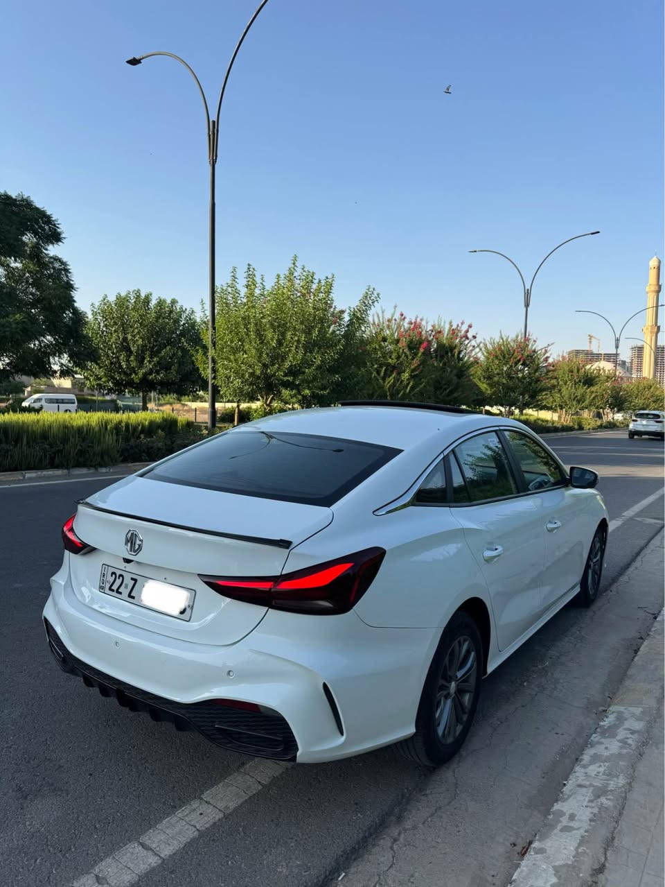 MG GT 2025 
فول فول مواصفات 
شاشة اكتيف 
٥ كاميرا 
سلايت 
بةصمة 
بيش و بشت ليد هتد 
سيارةكة ٢٤ كم روية سةيارةكة يةك ملاحزةي هية  كارتةكي بجوكي هية لة ليوي بونيت باقي بةشةرت  دعاميش بوياغ نية بي تةزرة بي تعديل بي بوياغة شوين هةولير *********** واتساب كورك كراوةية … أربيل, العراق
