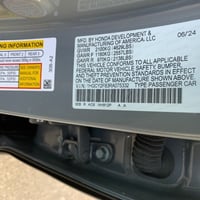 هوندا اكورد تورنك ٢٠٢٤ حالين بلحره مطروح بدون تصليح ١٦٠  07821699909