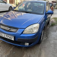 للبيع كيا برايد 2009 خليجي محرك 1600 رقم بغداد الجديد هزه وسنويه جديده...